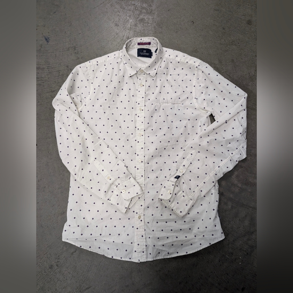 *Scotch and Soda Dress Shirt, Large